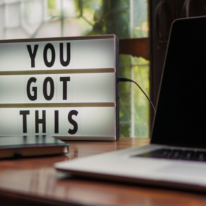 Teenage slang- you got this 